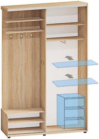 Прихожа купе 1,2м Комфорт Мебель foto 2