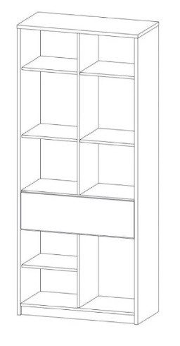 Шкаф 2Д/1Ш Айго foto 2