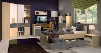 Шкаф 2Д/1Ш Айго foto 3