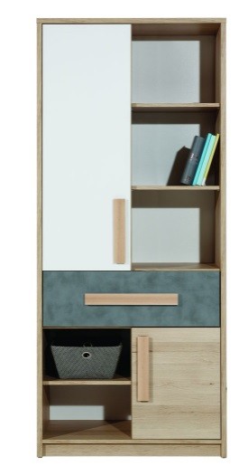 Шкаф 2Д/1Ш Айго