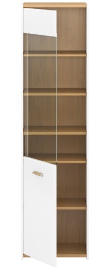 Пенал-витрина 1Д Adam A foto 2