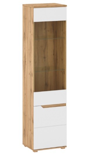 Пенал-витрина 1Д/1В Vincent A