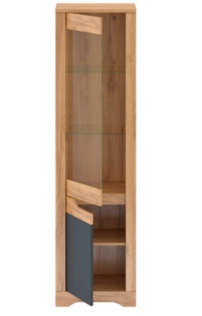 Пенал-витрина 1Д/1В Fidel A foto 2